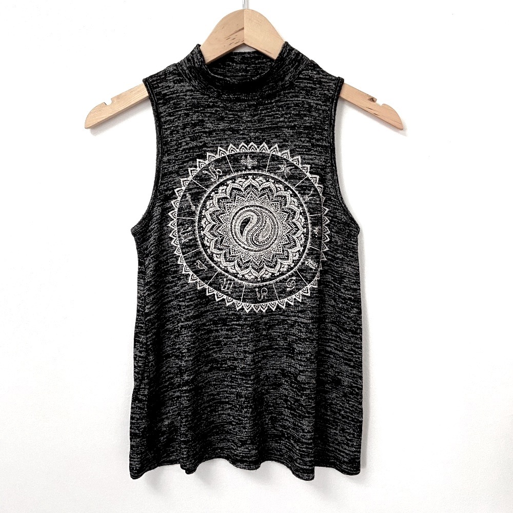 Rebel Sugar Mock Neck Top